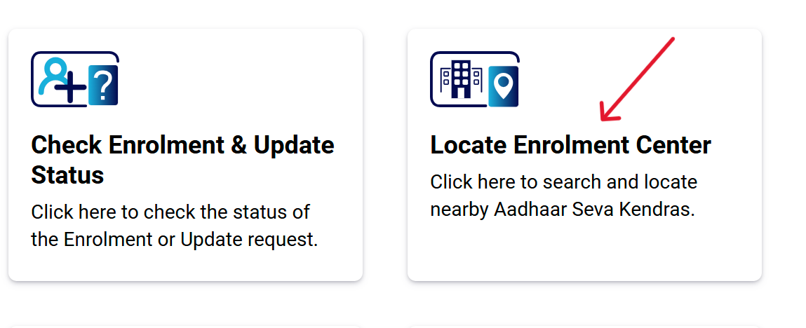 Locate Enrollment Center